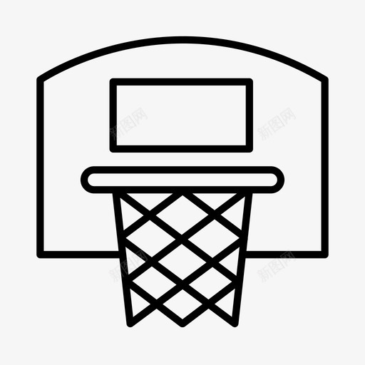 篮球圈游戏团队图标svg_新图网 https://ixintu.com 团队 游戏 玩具 篮球圈