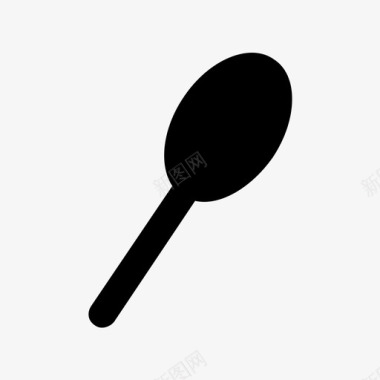 勺子餐具餐厅图标图标