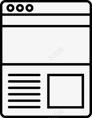 网页平板电脑数字网站图标图标
