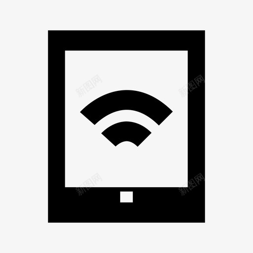 wifi平板电脑wifi平板电脑连接图标svg_新图网 https://ixintu.com pc wifi平板电脑 互联网 小工具 手机和平板电脑 连接