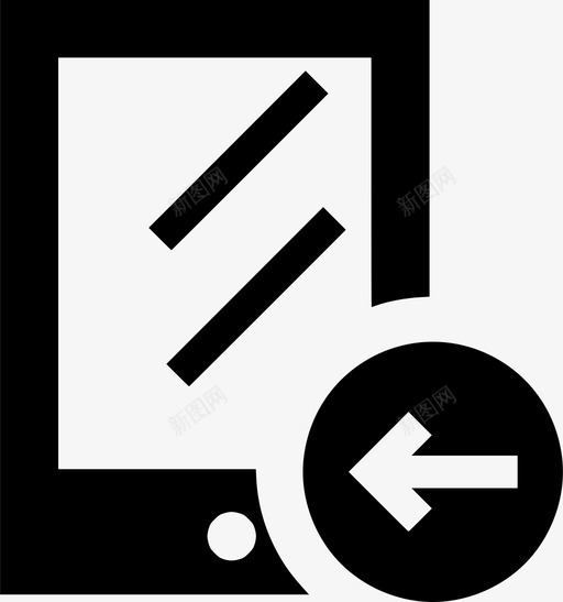 设备左设备箭头电话图标svg_新图网 https://ixintu.com 平板电脑 电话 设备左 设备箭头