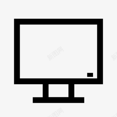 显示器电脑pc图标图标