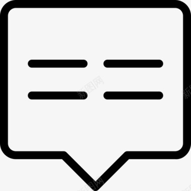 语音气泡聊天通信图标图标