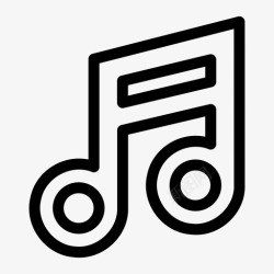 音乐叮当声曲调叮当声音乐图标高清图片
