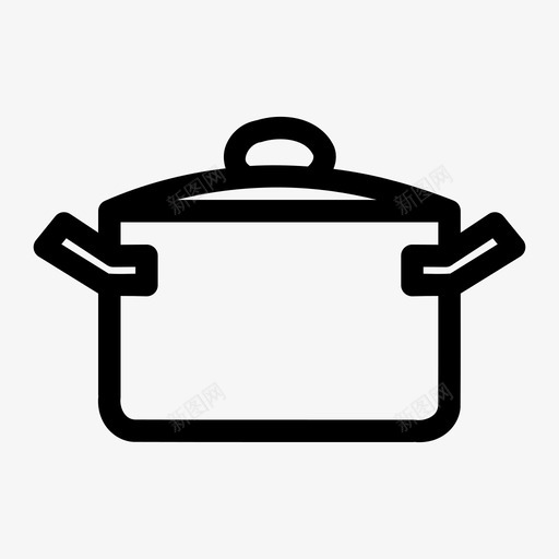 锅锅炉厨师图标svg_新图网 https://ixintu.com 厨师 厨房 锅 锅炉 食物