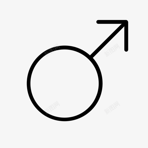 男性性别性别象征性别图标svg_新图网 https://ixintu.com 性别 性别象征 男性性别