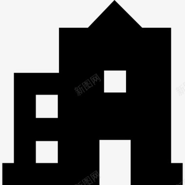 建筑房子小屋图标图标