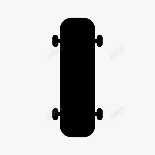 滑板标志运动图标svg_新图网 https://ixintu.com 标志 滑板 街道 运动