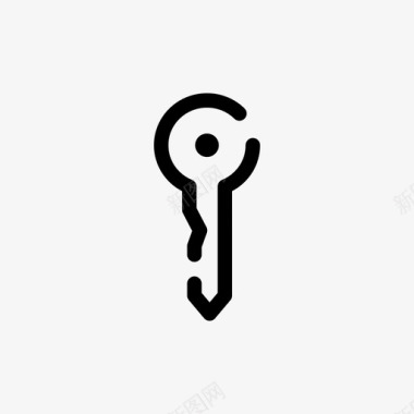 隐私访问密钥图标图标