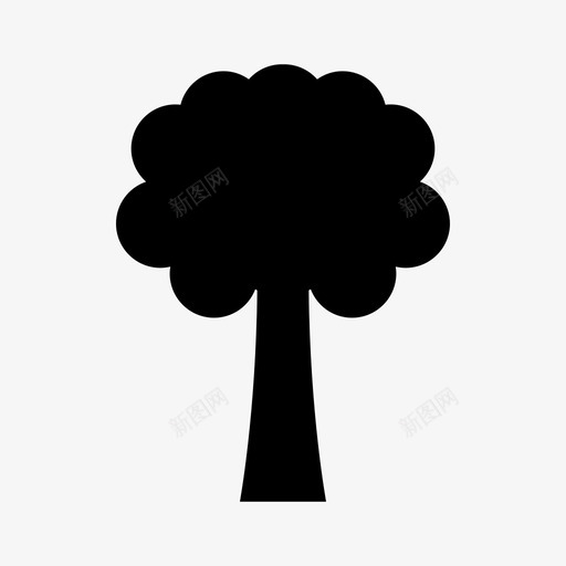 树生态元素图标svg_新图网 https://ixintu.com 元素 树 植物 生态 自然