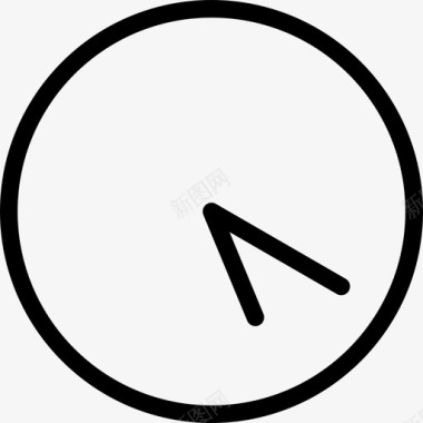 时钟日期会议图标图标