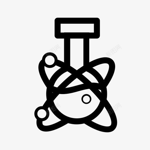 实验室实验玻璃器皿图标svg_新图网 https://ixintu.com 医院 实验 实验室 玻璃器皿 科学