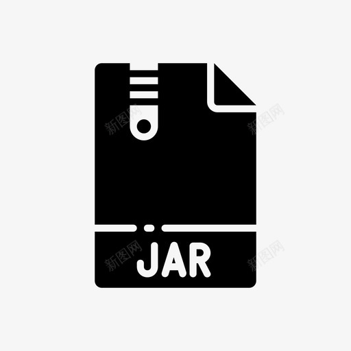 jar文档图标svg_新图网 https://ixintu.com jar 文件 文件格式ver4a 文档 类型 设计