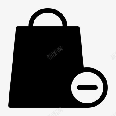 购物袋删除添加到购物车删除图标图标