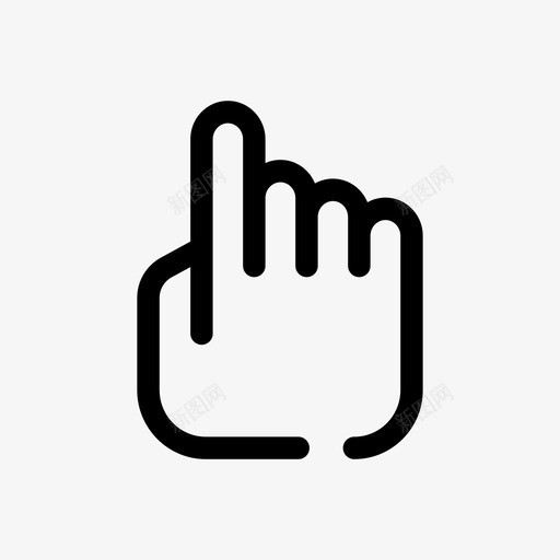 手指触摸拖动手图标svg_新图网 https://ixintu.com 手 手指触摸 拖动 杂八轮廓 点