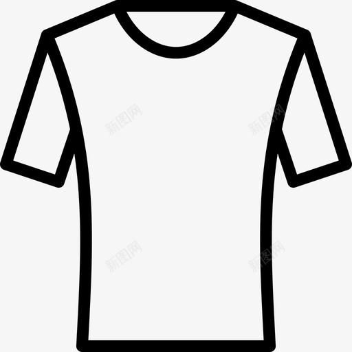 采购产品T恤衣服男式图标svg_新图网 https://ixintu.com T恤 男式 男装 男装轮廓 衣服 采购产品T恤