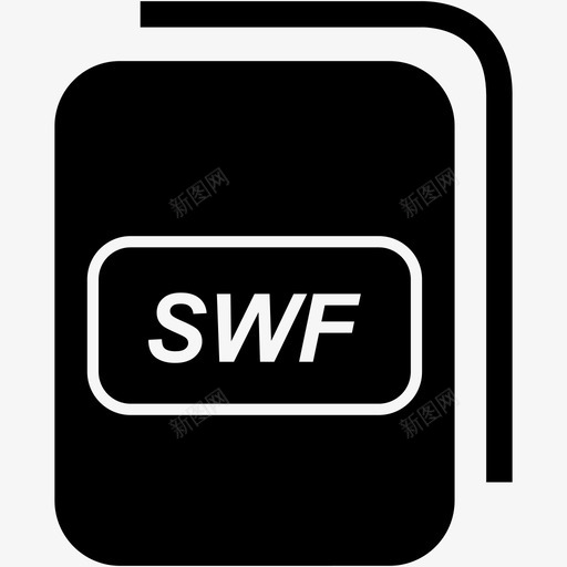 swf文件flash格式图标svg_新图网 https://ixintu.com flash swf文件 web 文件格式 格式