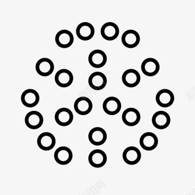 空圆圈空白圆圈图案图标图标