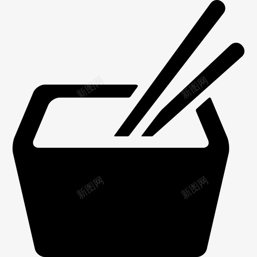 用筷子做的日本菜日本文化图标svg_新图网 https://ixintu.com 日本文化 用筷子做的日本菜