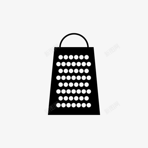 磨碎机奶酪磨碎机烹饪图标svg_新图网 https://ixintu.com 厨房用具 奶酪磨碎机 格栅 烹饪 磨碎机