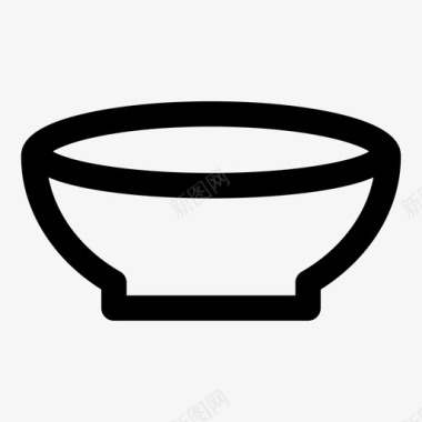 碗菜食物图标图标