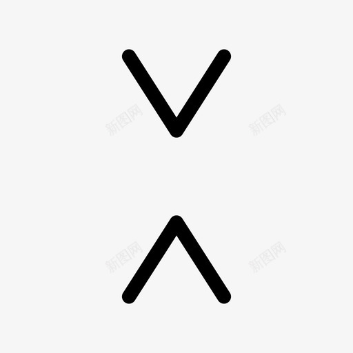 箭头绘制的箭头手图标svg_新图网 https://ixintu.com 上下 手 箭头 绘制的箭头