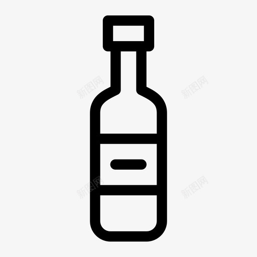 酒瓶酒酒吧图标svg_新图网 https://ixintu.com 喝酒 酒 酒吧 酒瓶