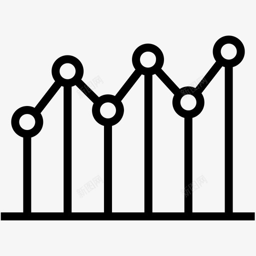 图表条形图折线图图标svg_新图网 https://ixintu.com 业务图和图表第64行 图表 折线图 条形图