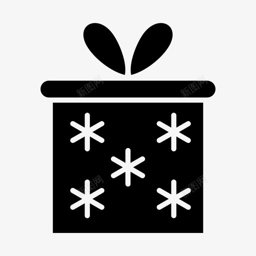 图案礼品包装节日礼物图标svg_新图网 https://ixintu.com 图案礼品包装 礼物 节日