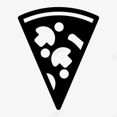 披萨菜肴食物图标图标