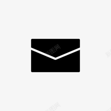 电子邮件office应用字形图标图标