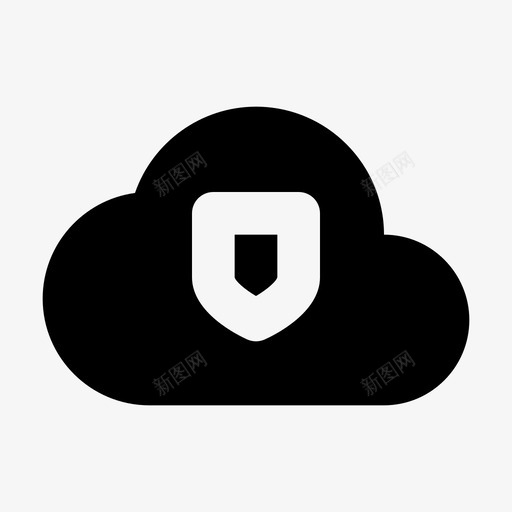 保护云计算机材质图标服务质量svg_新图网 https://ixintu.com 保护云 材质图标服务质量 计算机