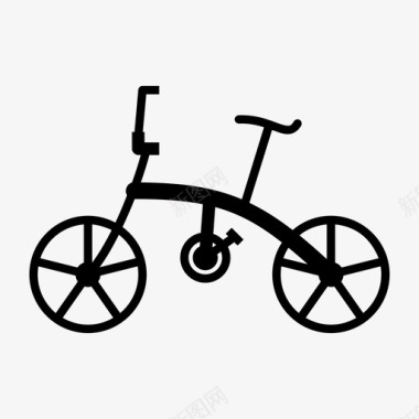 自行车自行车手山地车图标图标