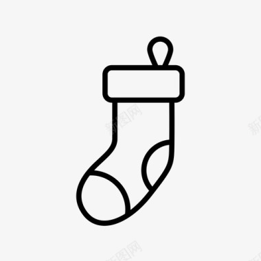 长袜袜子填充器圣诞套装4图标图标