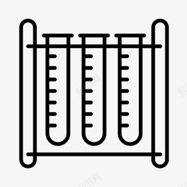 试管化学设备图标图标