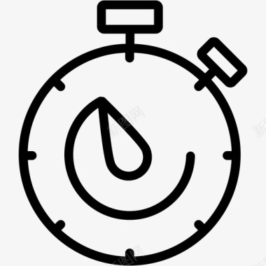 秒表时钟计数器图标图标
