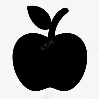 苹果减肥食品食品图标图标