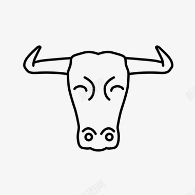 不错的公牛动物西班牙图标图标