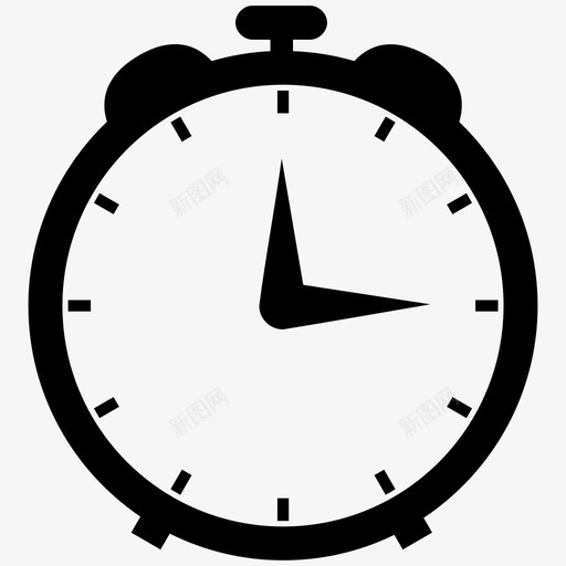 时钟钟面小时图标svg_新图网 https://ixintu.com 小时 手表 时钟 时间 计时器 钟面