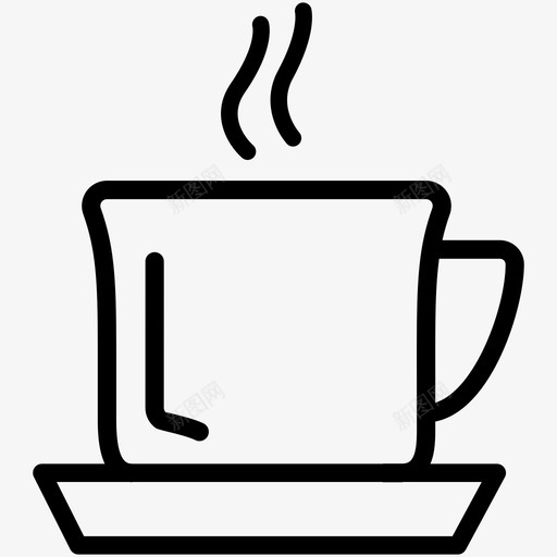 茶下午茶咖啡图标svg_新图网 https://ixintu.com 下午茶 厨房1 咖啡 杯子 茶 饮料