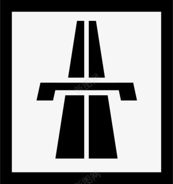 公路桥梁道路图标图标