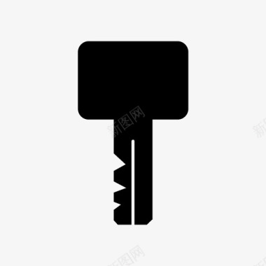 钥匙门钥匙房子图标图标