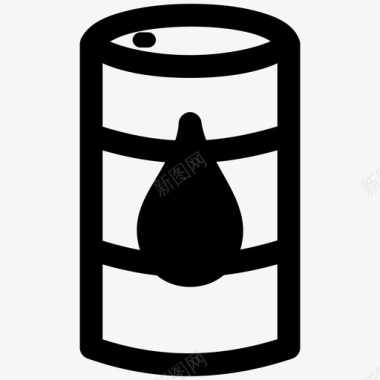 油桶桶液体图标图标