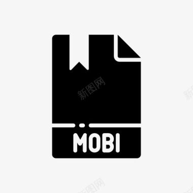 mobi文档图标图标