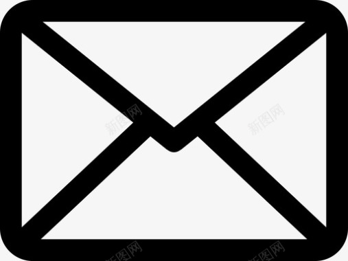 电子邮件封面信封图标图标