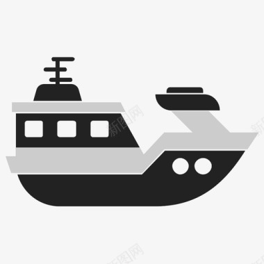 船运输游艇图标图标