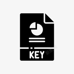 密钥格式密钥文档扩展名图标高清图片