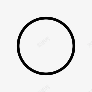圆轨迹完美圆图标图标