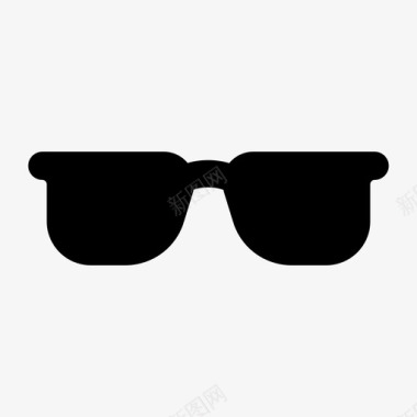 太阳镜眼镜衣服和配件图标图标