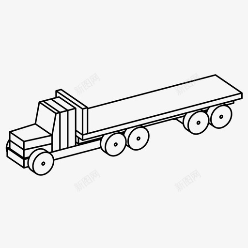 卡车卡米恩游戏图标svg_新图网 https://ixintu.com 卡米恩 卡车 木制玩具 游戏 玩具卡车 运输